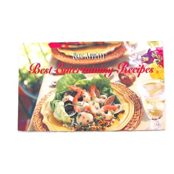 BON APPETIT Book of Best Entertaining Recipes 2003 Paperback by Bruce Aidells - Picture 1 of 2